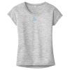 OCSO Multi-Colors Sublimatable Ladies PosiCharge Electric Heather Sporty Tee Thumbnail