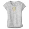 OCSO Multi-Colors Sublimatable Ladies PosiCharge Electric Heather Sporty Tee Thumbnail