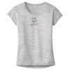 OCSO Multi-Colors Sublimatable Ladies PosiCharge Electric Heather Sporty Tee Thumbnail