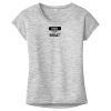 OCSO Multi-Colors Sublimatable Ladies PosiCharge Electric Heather Sporty Tee Thumbnail