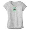 OCSO Multi-Colors Sublimatable Ladies PosiCharge Electric Heather Sporty Tee Thumbnail