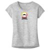 OCSO Multi-Colors Sublimatable Ladies PosiCharge Electric Heather Sporty Tee Thumbnail