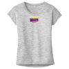 OCSO Multi-Colors Sublimatable Ladies PosiCharge Electric Heather Sporty Tee Thumbnail