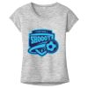 OCSO Multi-Colors Sublimatable Ladies PosiCharge Electric Heather Sporty Tee Thumbnail