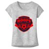 OCSO Multi-Colors Sublimatable Ladies PosiCharge Electric Heather Sporty Tee Thumbnail