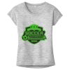 OCSO Multi-Colors Sublimatable Ladies PosiCharge Electric Heather Sporty Tee Thumbnail
