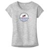 OCSO Multi-Colors Sublimatable Ladies PosiCharge Electric Heather Sporty Tee Thumbnail