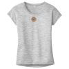 OCSO Multi-Colors Sublimatable Ladies PosiCharge Electric Heather Sporty Tee Thumbnail