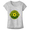OCSO Multi-Colors Sublimatable Ladies PosiCharge Electric Heather Sporty Tee Thumbnail