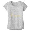 OCSO Multi-Colors Sublimatable Ladies PosiCharge Electric Heather Sporty Tee Thumbnail