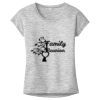 OCSO Multi-Colors Sublimatable Ladies PosiCharge Electric Heather Sporty Tee Thumbnail
