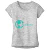 OCSO Multi-Colors Sublimatable Ladies PosiCharge Electric Heather Sporty Tee Thumbnail