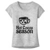 OCSO Multi-Colors Sublimatable Ladies PosiCharge Electric Heather Sporty Tee Thumbnail
