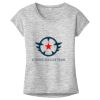 OCSO Multi-Colors Sublimatable Ladies PosiCharge Electric Heather Sporty Tee Thumbnail