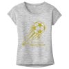 OCSO Multi-Colors Sublimatable Ladies PosiCharge Electric Heather Sporty Tee Thumbnail