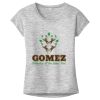 OCSO Multi-Colors Sublimatable Ladies PosiCharge Electric Heather Sporty Tee Thumbnail