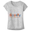 OCSO Multi-Colors Sublimatable Ladies PosiCharge Electric Heather Sporty Tee Thumbnail