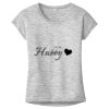 OCSO Multi-Colors Sublimatable Ladies PosiCharge Electric Heather Sporty Tee Thumbnail