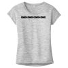 OCSO Multi-Colors Sublimatable Ladies PosiCharge Electric Heather Sporty Tee Thumbnail