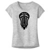OCSO Multi-Colors Sublimatable Ladies PosiCharge Electric Heather Sporty Tee Thumbnail