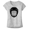 OCSO Multi-Colors Sublimatable Ladies PosiCharge Electric Heather Sporty Tee Thumbnail