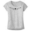 OCSO Multi-Colors Sublimatable Ladies PosiCharge Electric Heather Sporty Tee Thumbnail