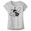 OCSO Multi-Colors Sublimatable Ladies PosiCharge Electric Heather Sporty Tee Thumbnail