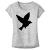 OCSO Multi-Colors Sublimatable Ladies PosiCharge Electric Heather Sporty Tee Thumbnail