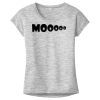 OCSO Multi-Colors Sublimatable Ladies PosiCharge Electric Heather Sporty Tee Thumbnail