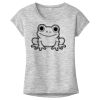 OCSO Multi-Colors Sublimatable Ladies PosiCharge Electric Heather Sporty Tee Thumbnail