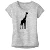 OCSO Multi-Colors Sublimatable Ladies PosiCharge Electric Heather Sporty Tee Thumbnail