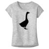 OCSO Multi-Colors Sublimatable Ladies PosiCharge Electric Heather Sporty Tee Thumbnail