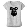 OCSO Multi-Colors Sublimatable Ladies PosiCharge Electric Heather Sporty Tee Thumbnail