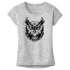 OCSO Multi-Colors Sublimatable Ladies PosiCharge Electric Heather Sporty Tee Thumbnail