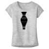 OCSO Multi-Colors Sublimatable Ladies PosiCharge Electric Heather Sporty Tee Thumbnail