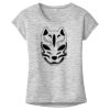 OCSO Multi-Colors Sublimatable Ladies PosiCharge Electric Heather Sporty Tee Thumbnail