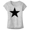 OCSO Multi-Colors Sublimatable Ladies PosiCharge Electric Heather Sporty Tee Thumbnail