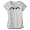 OCSO Multi-Colors Sublimatable Ladies PosiCharge Electric Heather Sporty Tee Thumbnail