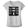 OCSO Multi-Colors Sublimatable Ladies PosiCharge Electric Heather Sporty Tee Thumbnail