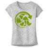 OCSO Multi-Colors Sublimatable Ladies PosiCharge Electric Heather Sporty Tee Thumbnail