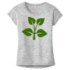 OCSO Multi-Colors Sublimatable Ladies PosiCharge Electric Heather Sporty Tee Thumbnail