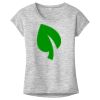 OCSO Multi-Colors Sublimatable Ladies PosiCharge Electric Heather Sporty Tee Thumbnail