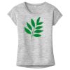 OCSO Multi-Colors Sublimatable Ladies PosiCharge Electric Heather Sporty Tee Thumbnail