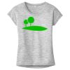 OCSO Multi-Colors Sublimatable Ladies PosiCharge Electric Heather Sporty Tee Thumbnail