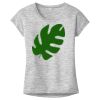 OCSO Multi-Colors Sublimatable Ladies PosiCharge Electric Heather Sporty Tee Thumbnail