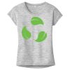 OCSO Multi-Colors Sublimatable Ladies PosiCharge Electric Heather Sporty Tee Thumbnail