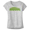 OCSO Multi-Colors Sublimatable Ladies PosiCharge Electric Heather Sporty Tee Thumbnail