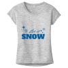 OCSO Multi-Colors Sublimatable Ladies PosiCharge Electric Heather Sporty Tee Thumbnail