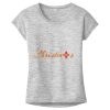 OCSO Multi-Colors Sublimatable Ladies PosiCharge Electric Heather Sporty Tee Thumbnail