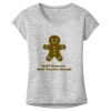 OCSO Multi-Colors Sublimatable Ladies PosiCharge Electric Heather Sporty Tee Thumbnail